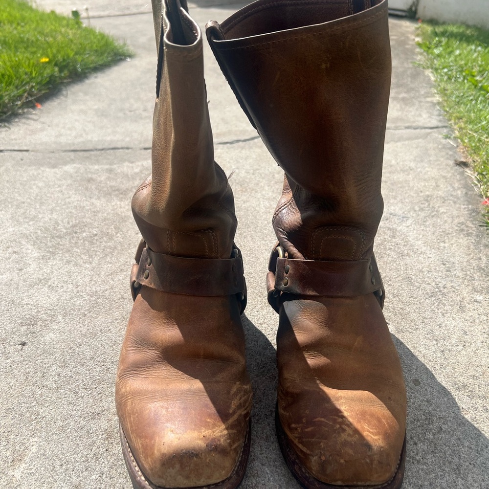 Frye Brown Leather Boots